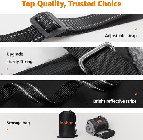 LOOBANI Adjustable Dog Sling for Large Dogs Hind Leg Support ACL Recovery in Saudi Arabia