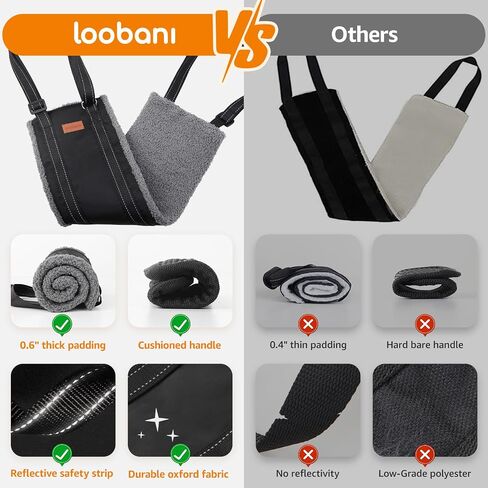 LOOBANI Adjustable Dog Sling for Large Dogs Hind Leg Support ACL Recovery in Saudi Arabia