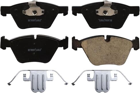 Detroit Axle - Front Brake Kit for BMW 128i 325i 325xi 328i 328xi Replacement Brake Rotors Ceramic Brakes Pads in Saudi Arabia