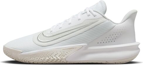 Nike Precision 7 أحذية كرة السلة للرجال (FN4322-100 ، أبيض/فوتون غبار/دخان رمادي) الحجم 8.5 in Saudi Arabia