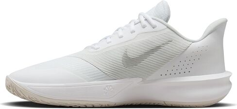 Nike Precision 7 أحذية كرة السلة للرجال (FN4322-100 ، أبيض/فوتون غبار/دخان رمادي) الحجم 8.5 in Saudi Arabia