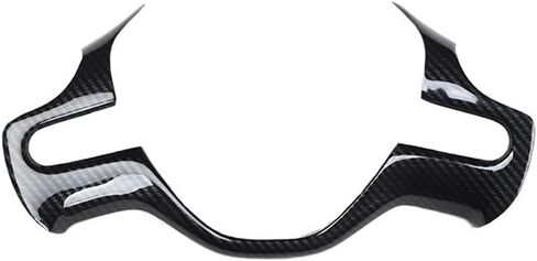 Red Black Carbon Fiber Pattern Wheel Trim Cover Cover Insorial Decoration Accessories Fit to Fit for Honda Civic 2006 2007 2008 2010 2011 (Black A) in Kuwait