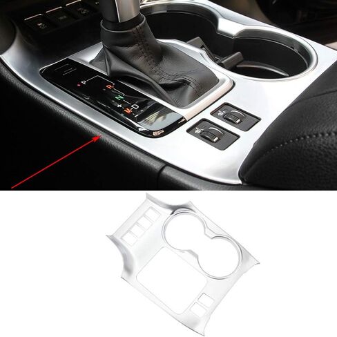 Senzeal ABS Center Cust Cop Cover Cover Trim لتويوتا هايلاندر 2014 2015 2015 2017 2018 (التكوين الأوسط) in Saudi Arabia