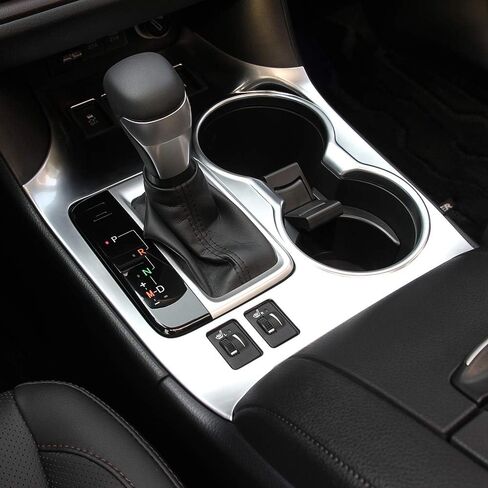 Senzeal ABS Center Cust Cop Cover Cover Trim لتويوتا هايلاندر 2014 2015 2015 2017 2018 (التكوين الأوسط) in Saudi Arabia