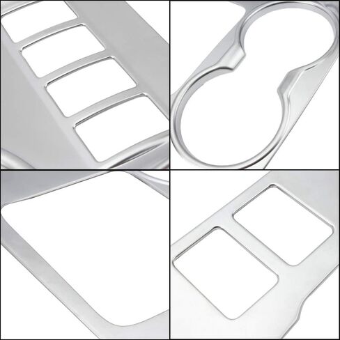 Senzeal ABS Center Cust Cop Cover Cover Trim لتويوتا هايلاندر 2014 2015 2015 2017 2018 (التكوين الأوسط) in Saudi Arabia