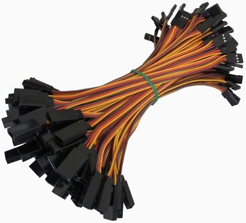 150 ملم ذكر إلى أنثى JR Plug RC Servo Extensed Cable Cable (حزمة من 10 أجزاء ، 15 سم) in Kuwait