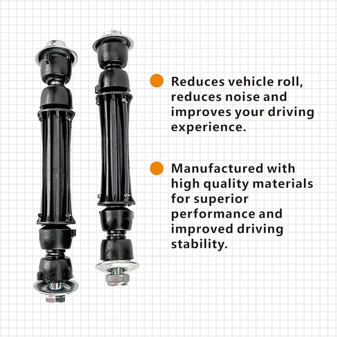 K80230 Sway Bar Link Front Stabilizer Bar Links Compatible with Toyota Corolla 2003-2019/Matrix 2003-2014/Corolla IM 2018/Prius 2001-2009/Scion Tc 2005-2010/Pontiac Vibe 2003-2010 in Kuwait