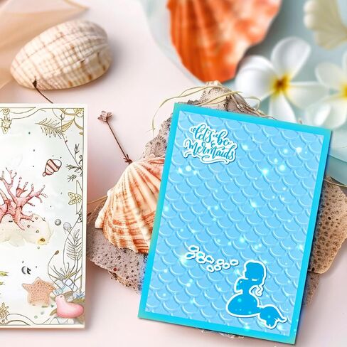 Arbuya Craked Glass Texture 3D Plastic Embossing Folders for Card Making or Journaling DIY Template Photo Album Paper Handmade Scrapbooking Craft Decoration Mold 5"x7" in Kuwait