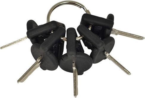5X Ignition Key 107151-001 089216-001 Compatible with Crown PE3000 PE4000 PE4500 WP3000 GPW WAVE Walkie Forklift Lift GPW40 WP3000 WP3035-45 WAV50 WAV50-118 WAV60 C250 107151001 in Saudi Arabia