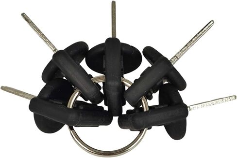 5X Ignition Key 107151-001 089216-001 Compatible with Crown PE3000 PE4000 PE4500 WP3000 GPW WAVE Walkie Forklift Lift GPW40 WP3000 WP3035-45 WAV50 WAV50-118 WAV60 C250 107151001 in Saudi Arabia