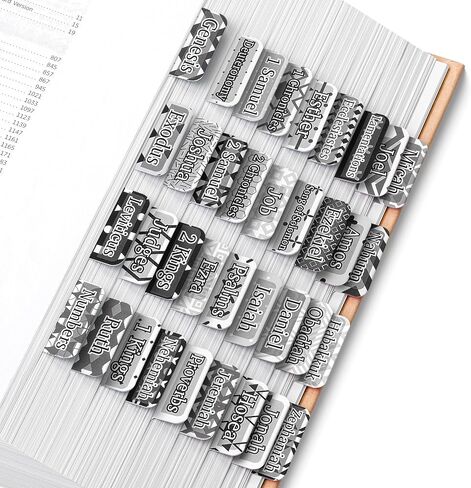 Mr. Pen- Bible Tabs, 75 Tabs, Forest Mist, Gold Foil Embossed Lettering, Laminated Bible Tabs for Women and Men, Bible Tabs for Study Bible Index Tabs, Bible Book Tabs, Bible Labels Tabs in Kuwait
