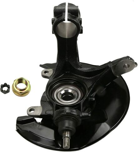 AutoShack Front Right Steering Knuckle for 2013-2017 Honda Accord 2.0L 2.4L 3.5L V6 FWD | Passenger Side | 5-Lug | Wheel Bearing Hub Assembly Replacement KN100020 in Saudi Arabia