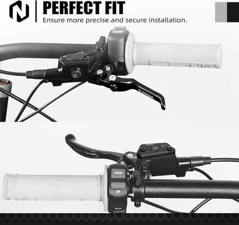 NICECNC Purple Front Rear Brake Levers & Brake Reservoir Covers Compatible with Surron Light bee X/S/ L1E Motorcycle Aluminum CNC Brake Lever Compatible with Segway X160 X260 See Fitment in Saudi Arabia