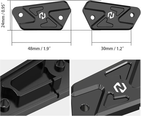 NICECNC Purple Front Rear Brake Levers & Brake Reservoir Covers Compatible with Surron Light bee X/S/ L1E Motorcycle Aluminum CNC Brake Lever Compatible with Segway X160 X260 See Fitment in Saudi Arabia