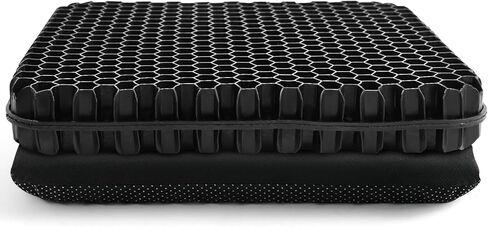 Gel Seat Cushion for Long Sitting, (2.4 Inch Extra Thick) Soft＆Breathable Gel Cushions for Pressure Relief, Gel Chair Cushion for Hip Pain, Gel Cushion for Wheelchair with No Pressure Points in Saudi Arabia