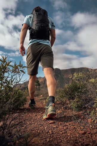 FALKE Men's TK2 Explore Sensitive Hiking Socks, Mid Calf, Medium Padding, Breathable Skin-Friendly, Merino Wool, 1 Pair in Kuwait