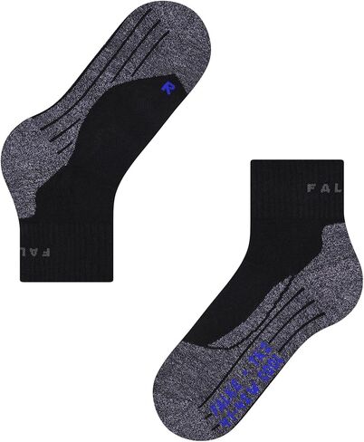 FALKE Men's TK2 Explore Sensitive Hiking Socks, Mid Calf, Medium Padding, Breathable Skin-Friendly, Merino Wool, 1 Pair in Kuwait