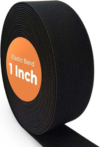 Elastic Bands for Sewing White 3/4 Inch Wide (19mm) 11 Yard(10mts) High Elasticity Knit Spool Sewing Band for Waistbands Pants Clothes Skirts Art & Crafts DIY Projects and Decorations By ZIBELL in Saudi Arabia