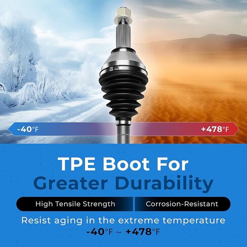 2PC CV Axle Half Thesblies لـ Audi A3 VW CC EOS Jetta Passat GTI 2.0L in Saudi Arabia