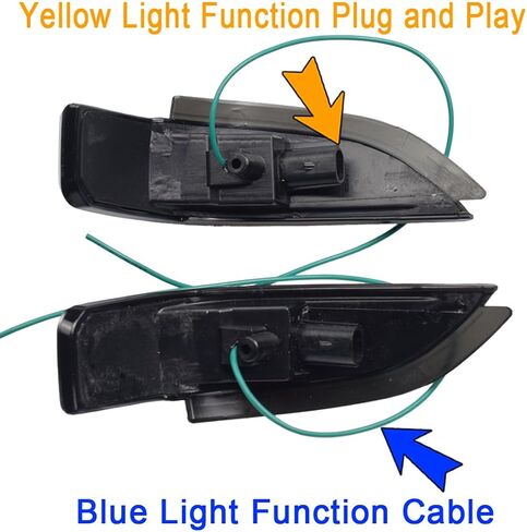 LED Dynamic Side Mirror Turn Signal Indicator Light Compatible for Toyota Corolla Camry Prius C Avalon RAV4 2013 2016 Indicator Blinker Sequential Rear View Mirror LED Light Pack for 2 in Saudi Arabia