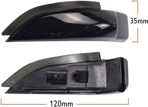LED Dynamic Side Mirror Turn Signal Indicator Light Compatible for Toyota Corolla Camry Prius C Avalon RAV4 2013 2016 Indicator Blinker Sequential Rear View Mirror LED Light Pack for 2 in Saudi Arabia