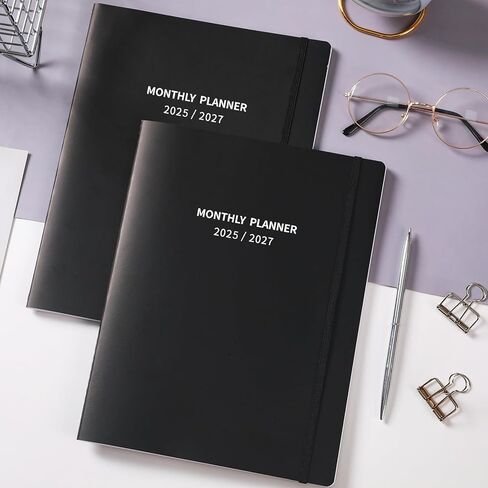 Maaibok Planner 2025-2026-2025-2026 المخطط الأكاديمي ، يوليو 2025-Jun 2026 Planner ، 8 "× 10" مخطط شهري أسبوعي مع علامات تبويب شهرية ، قوائم مهام ، ملزمة مزدوجة ، سميكة ، مثالية للتعلم in Kuwait