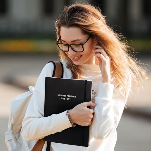 Maaibok Planner 2025-2026-2025-2026 المخطط الأكاديمي ، يوليو 2025-Jun 2026 Planner ، 8 "× 10" مخطط شهري أسبوعي مع علامات تبويب شهرية ، قوائم مهام ، ملزمة مزدوجة ، سميكة ، مثالية للتعلم in Kuwait