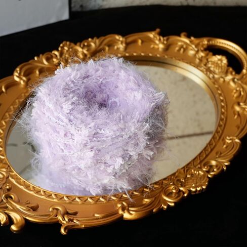 wwnyy يدوي غزل 4 حزمة من 50g/skein من الصوف القطن موهير الاكريليك مع خيوط الفن اليدوية المخلوطة يدويا اللون (الأخضر ، 4 حزمة من 50 جم/سكين) in Saudi Arabia