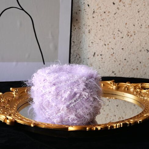 wwnyy يدوي غزل 4 حزمة من 50g/skein من الصوف القطن موهير الاكريليك مع خيوط الفن اليدوية المخلوطة يدويا اللون (الأخضر ، 4 حزمة من 50 جم/سكين) in Saudi Arabia