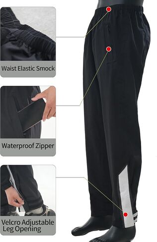 Rain Suit for Men Women, Waterproof Rain Jacket Pant for Motorcycle Golf Hiking Cycling Rain Gear Coat in Kuwait