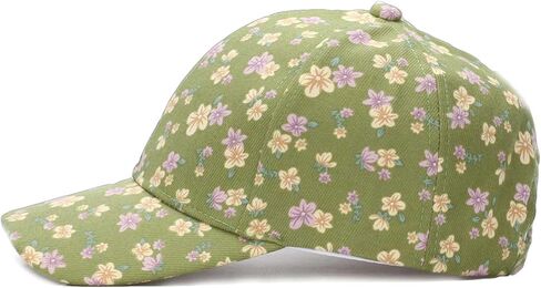 Women Fashion Floral Baseball Cap Ponytail Hat Dad Hat Adjustable Golf Tennis Hat Baseball Hat for Summer Sporting Hiking in Kuwait