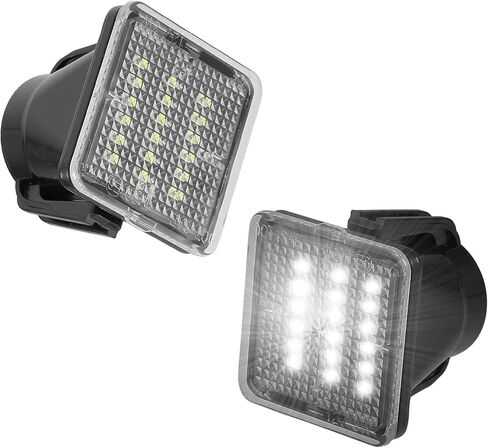X AutoHaux LED LED LID LIGHT TAG LAMP ASSEMBLY لتويوتا TUNDRA 2014-2020 لـ Toyota Tacoma 2016-2021 LED LED الخلفي الكامل مصباح LIDE LIGHT 2PCS in Saudi Arabia