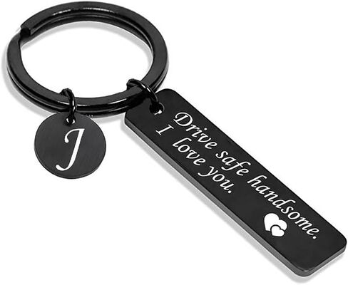 سحر الحرف الأولي Drive Safe Keychain Hight For Lofriend Friend in Kuwait