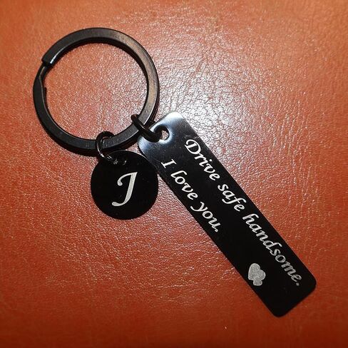 سحر الحرف الأولي Drive Safe Keychain Hight For Lofriend Friend in Kuwait