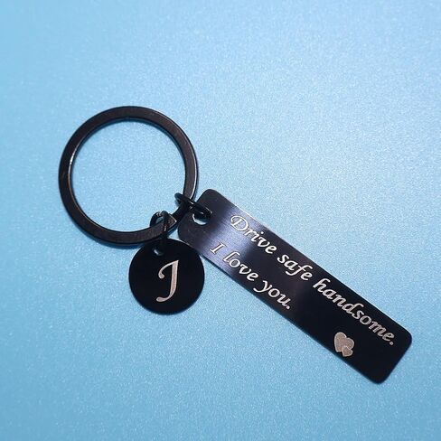 سحر الحرف الأولي Drive Safe Keychain Hight For Lofriend Friend in Kuwait