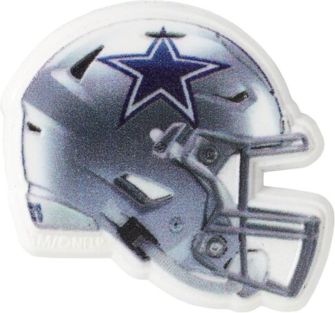 DecoPac NFL Green Bay Packers Helmet Rings, 24 Football Cupcake Decorations, Officially Licensed, Football Rings, Food Safe Cake Toppers – 24 Pack in Kuwait