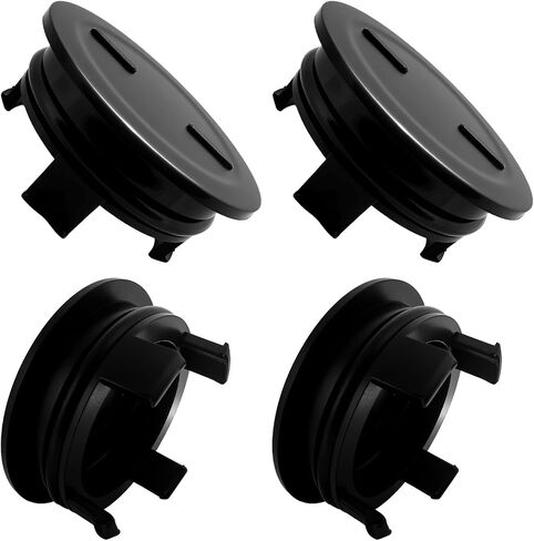 4Pcs Cylinder Head Rear Cam Plug with Seal Fits for Honda Civic Acura CR-V CR-Z HR-V Engine Insight Acura Integra 1990-2018 1.6 1.7 1.8 2.0L Semi-Circular Plug Replacement of 12513-P72-003 in Saudi Arabia