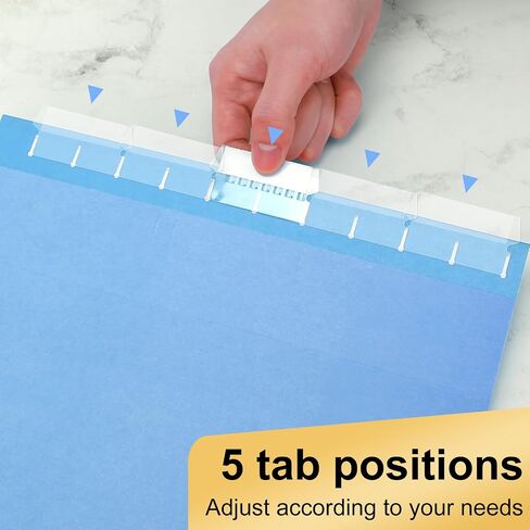 Hanging File Folders, 50 Pack Letter Size Hanging File folders with 1/5-cut Tabs, Stay Organized for Your Home and Office Bulk File, Documents and Paper, 10 Colors in Kuwait