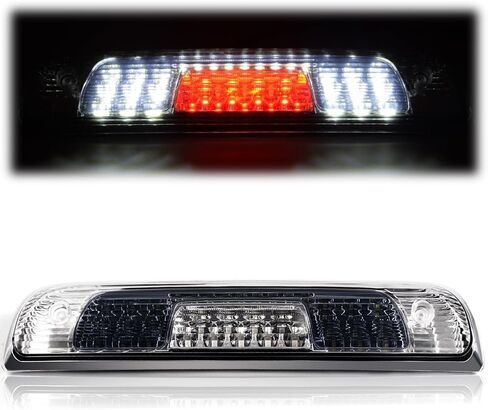 PIT66 LED 3rd Brake Light, Compatible with 2014-2018 Chevy Silverado/2014-2018 GMC Sierra 1500 2500HD 3500HD Clear Housing Clear Lens in Kuwait