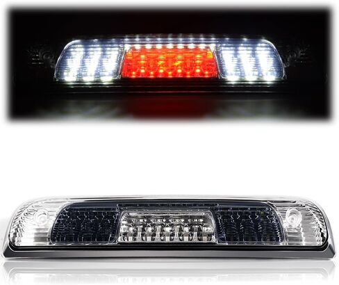 PIT66 LED 3rd Brake Light, Compatible with 2014-2018 Chevy Silverado/2014-2018 GMC Sierra 1500 2500HD 3500HD Clear Housing Clear Lens in Kuwait