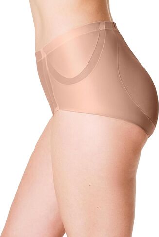 موجز Spanxshape Booty -Livting - ببعت رفع الملابس الداخلية - الضغط المتوسط ​​- مع تشكيل البطن - أسود جدًا - S. in Kuwait