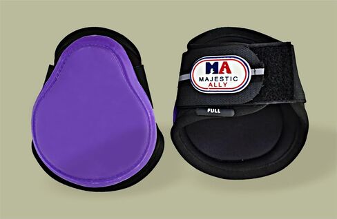 مجموعة أحذية Fetlock and Tendon لحماية ساق الحصان من Majestic Ally، هيكل من البولي يوريثان، بطانة من النيوبرين، إغلاق بخطاف وحلقة، ألوان وأحجام متعددة (أحذية Fetlock، أزرق ملكي، كامل) in Saudi Arabia