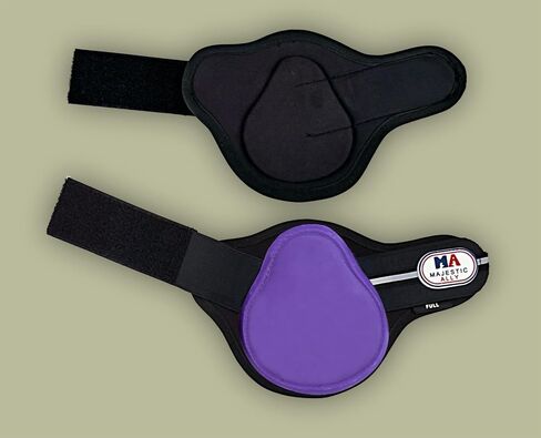 مجموعة أحذية Fetlock and Tendon لحماية ساق الحصان من Majestic Ally، هيكل من البولي يوريثان، بطانة من النيوبرين، إغلاق بخطاف وحلقة، ألوان وأحجام متعددة (أحذية Fetlock، أزرق ملكي، كامل) in Saudi Arabia