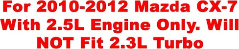 DTA Front Passenger Side CV Axle Compatible with 2010-2012 Mazda CX-7 With 2.5L Engine Only - Front Right Axle Half Shaft - Will NOT Fit 2.3L Turbo in Saudi Arabia
