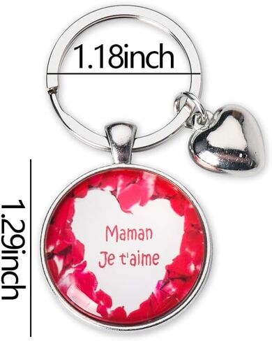 ShiQiao Spl Mom Keychain Gifts for Mother Birthday Gift for Mom Mothers Mother's Day Gifts for Mommy Mom Retirement Gift in Saudi Arabia