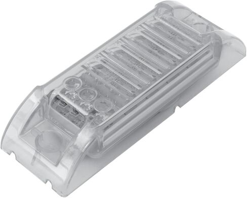 GG Grand General 77665 Rectangular Amber/Clear 15 LED Marker and Turn Light, 3 Wires in Saudi Arabia