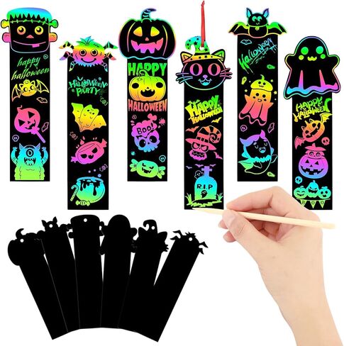 AUGSUN 96 Rainbow Magic Scratch Bookmarks Kit (Snowflake) in Saudi Arabia