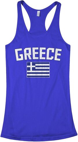 ThreadRock Women's Women's Flag Flag Racerback Tank Top in Kuwait