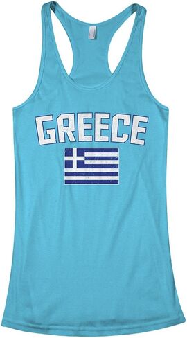 ThreadRock Women's Women's Flag Flag Racerback Tank Top in Kuwait