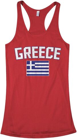 ThreadRock Women's Women's Flag Flag Racerback Tank Top in Kuwait
